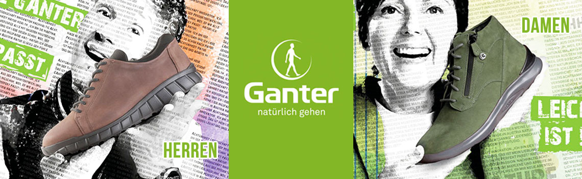 Damen und Herrenschuhe der Marke Ganter